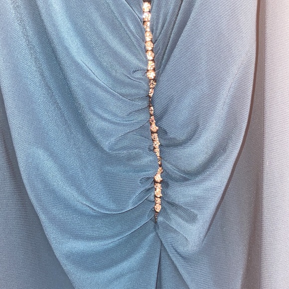 Luxury Crystal Embellished Long Mermaid Dress - Picture 7 of 8
